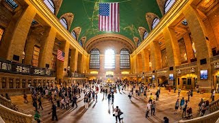 Walking Tour of Grand Central Terminal — New York City 【4K】🇺🇸 [upl. by Starling]