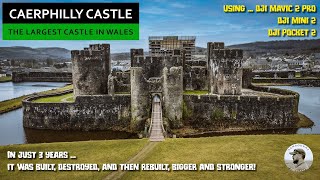 Caerphilly Castle  The Largest in Wales 2nd in Britain [upl. by Ainsley]