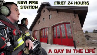 First 24 Hours in a New Fire Station  A Day in the Life [upl. by Ecissej]