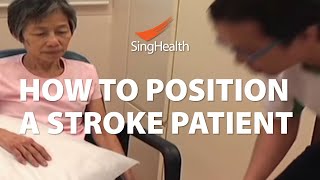 How To Position A Stroke Patient [upl. by Orbadiah68]