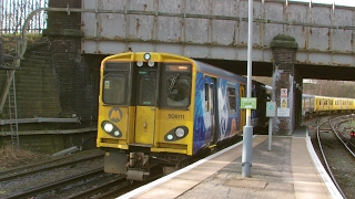 Half an Hour at 216  Birkenhead North Station 1022017  Class 507 508 terminus [upl. by Tonie367]