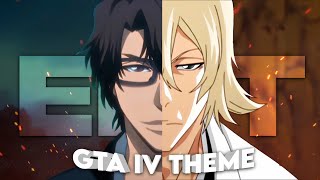 Aizen x Urahara  GTA IV Theme Edit [upl. by Jempty]